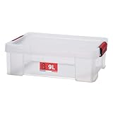 Caja de almacenaje con tapa