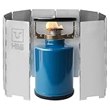 Cortavientos plegable para hornillo