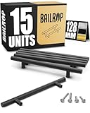 Tiradores negro mate