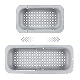 Colador de fregadero expandible