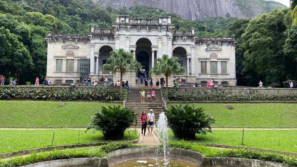 Palacio y jardines del Parque Lage, Río de Janeiro