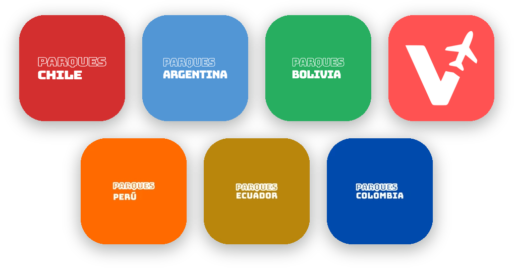 Apps de Rodando Van: guias de parques nacionales y VisaTrip
