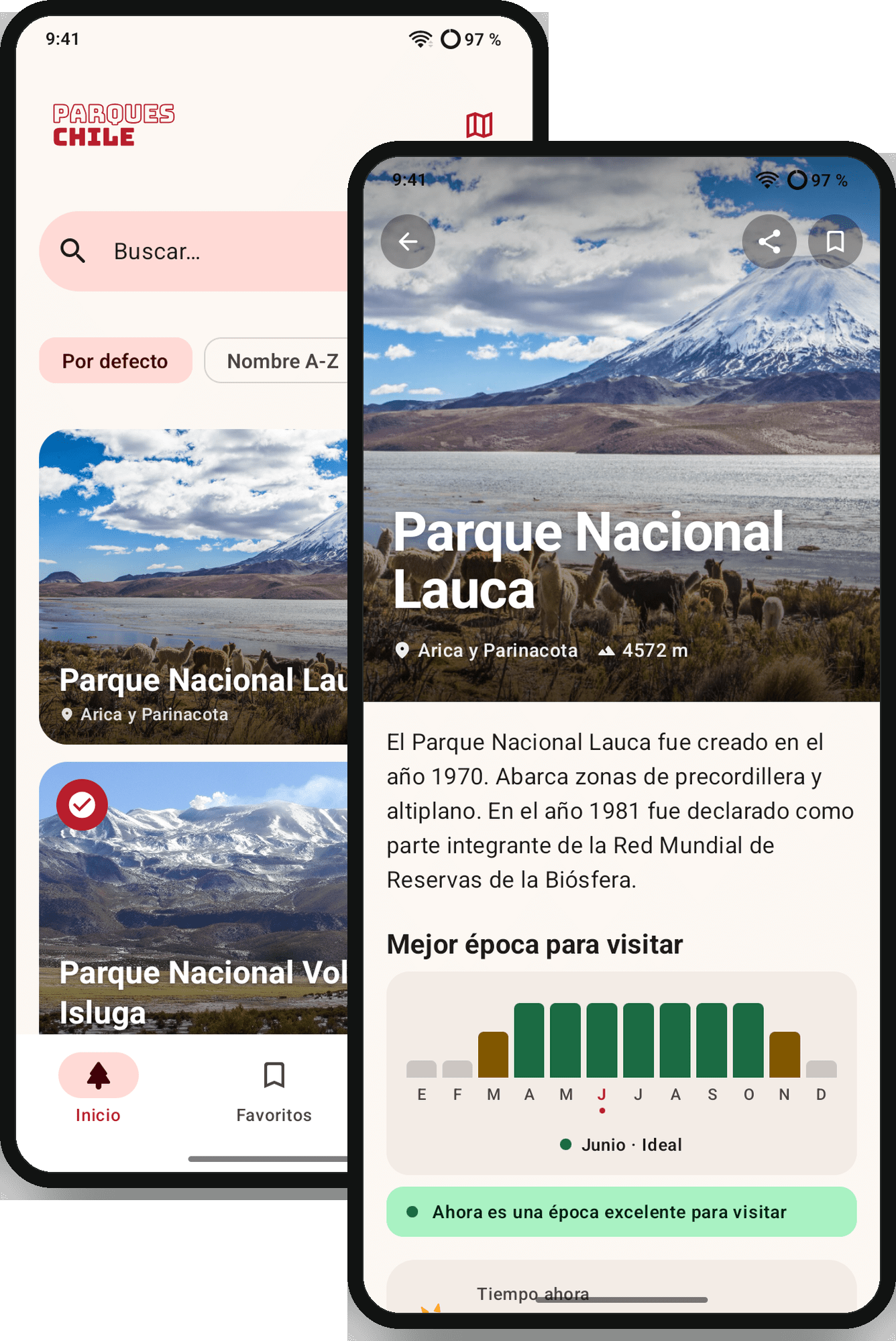Capturas de Parques Chile