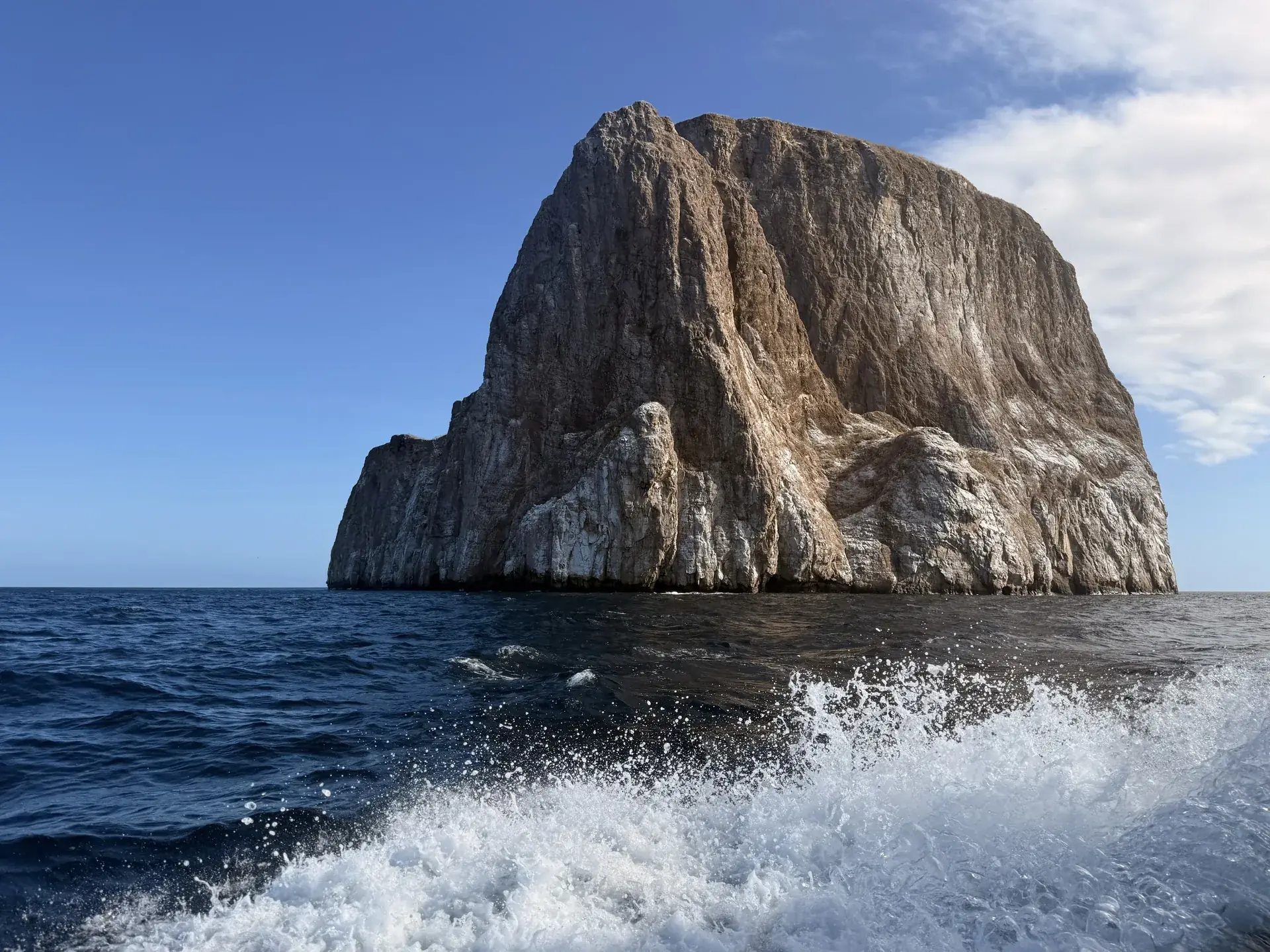 Formación Leon dormido en Galápagos