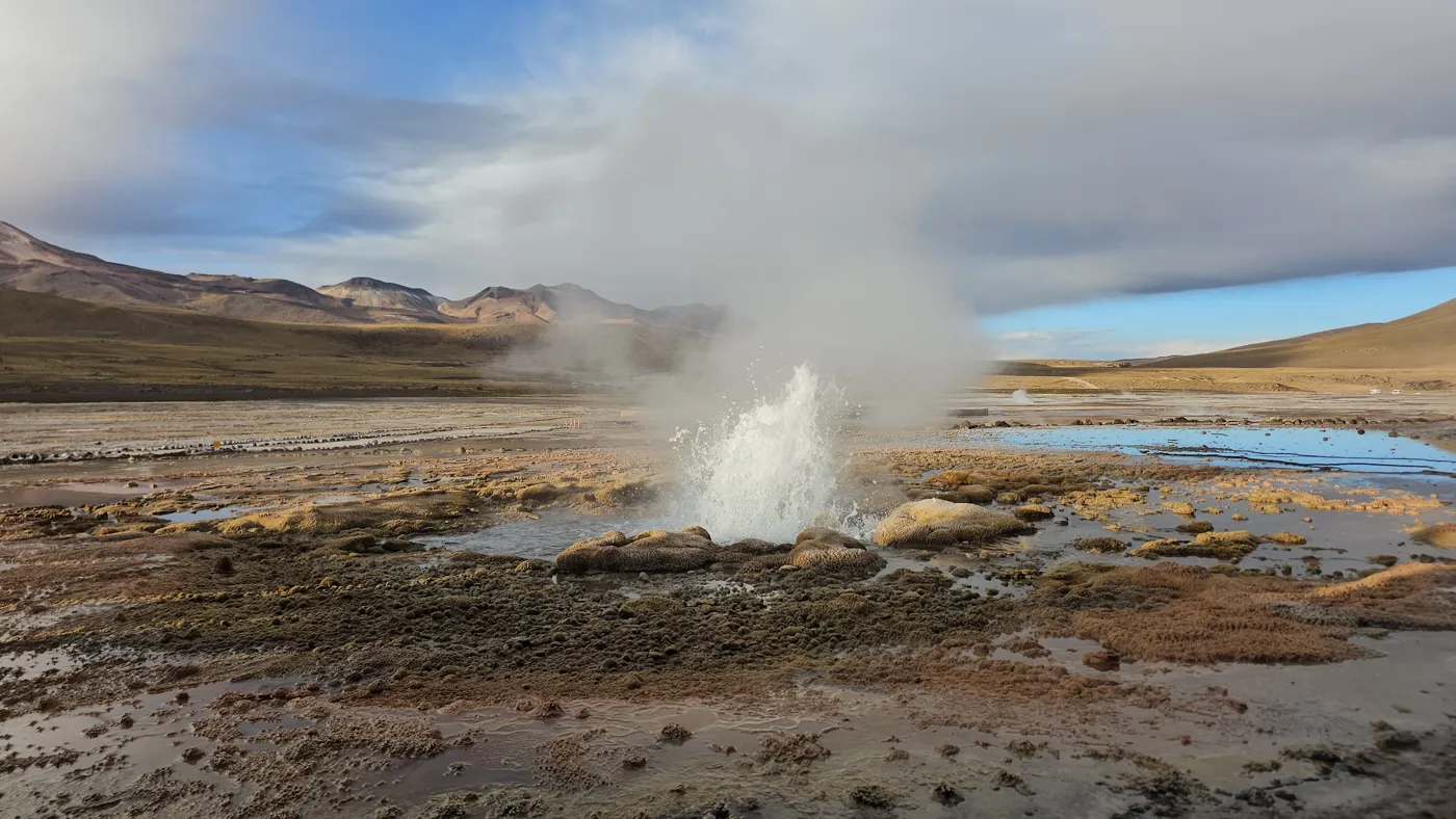 Géiser en El Tatio