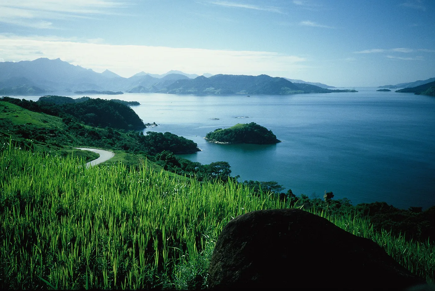 Vista de la bahía de Ilha Grande