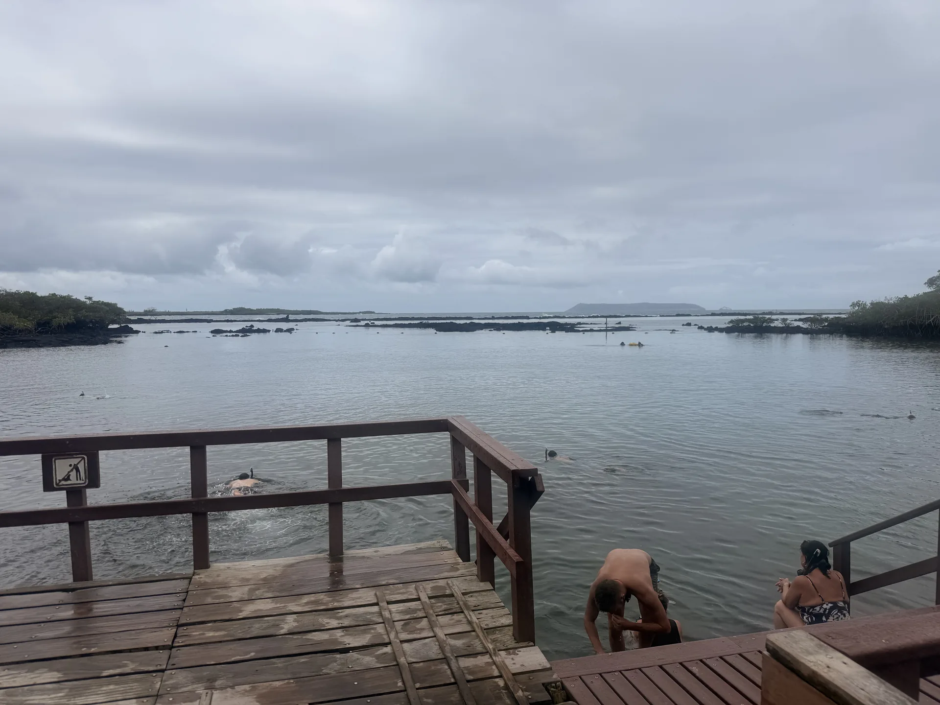 Muelle concha perla Galápagos