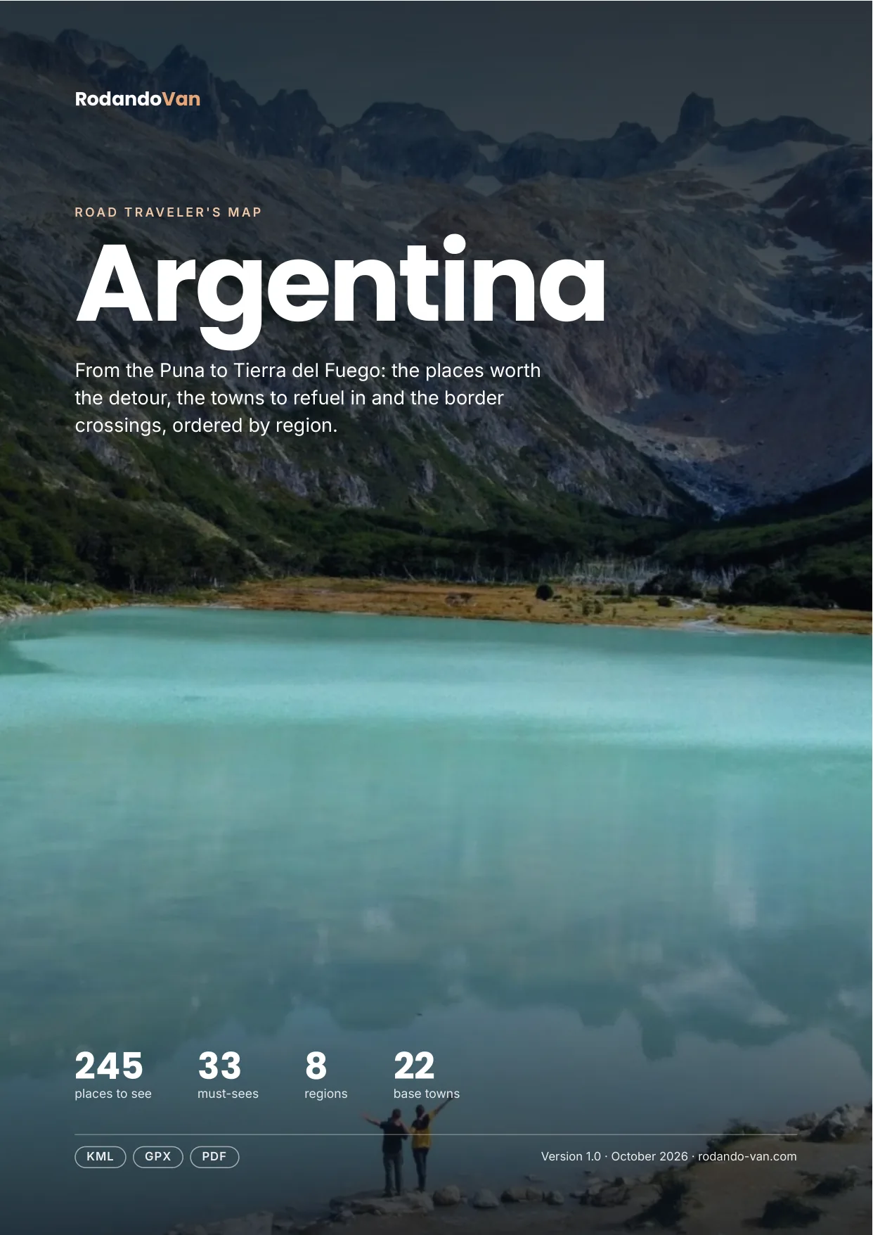 Cover of the Argentina map