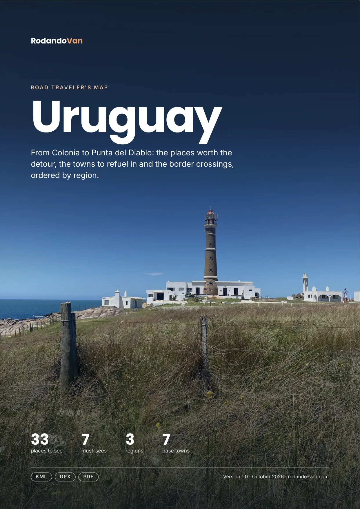 Cover of the Uruguay map