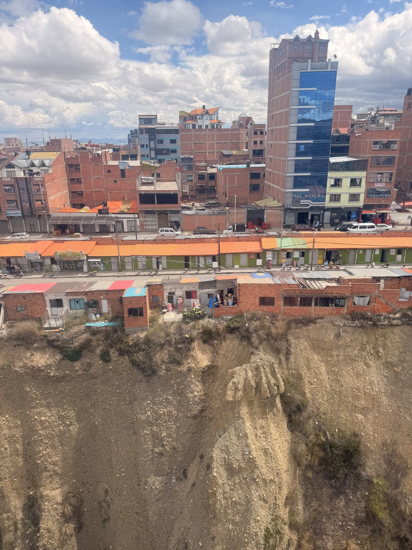 vistas desde el teleferico a la ciudad del alto